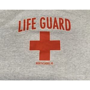 North Shore Hawaii Life Gaurd T-Shirt Men L U.S. Coast Gaurd USA Made In USA. T3